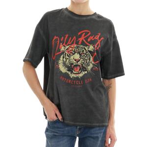 T-SHIRT TIGER HAVEONE GRIGIO